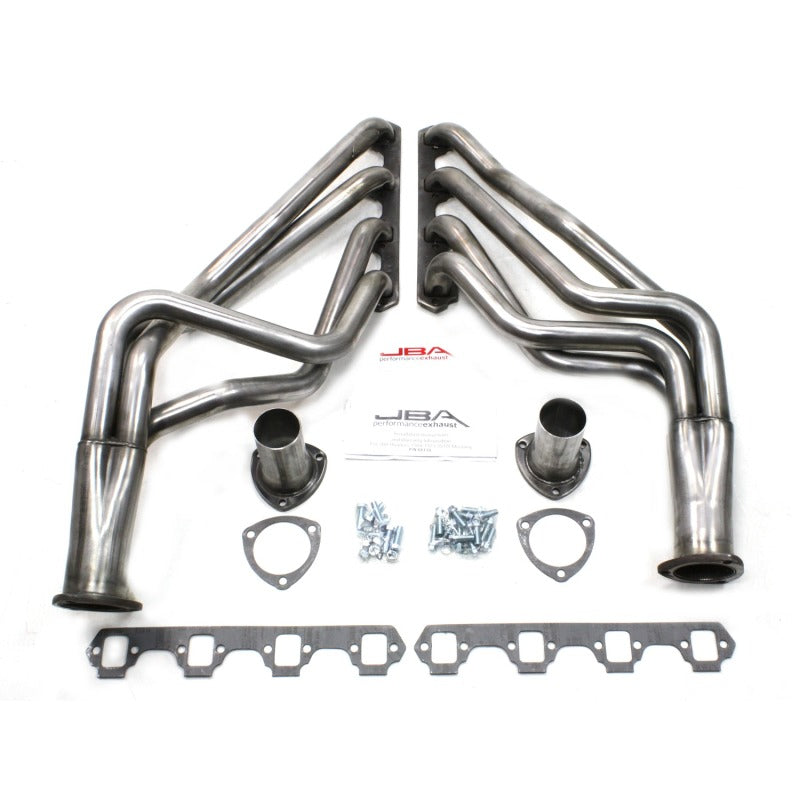 JBA 65-73 Ford Mustang 260-302/71-73 Ford 260-351W SBF 1-5/8in Primary Raw 409SS Long Tube Header JBA