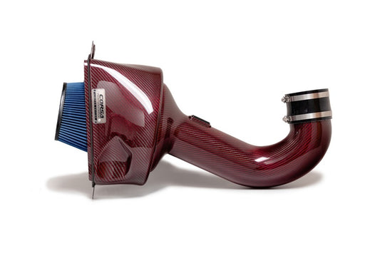 Corsa 15-19 Chevrolet Corvette C7 Z06 6.2L V8 Red Carbon Fiber Air Intake (Does Not Fit ZR1) 44002-R