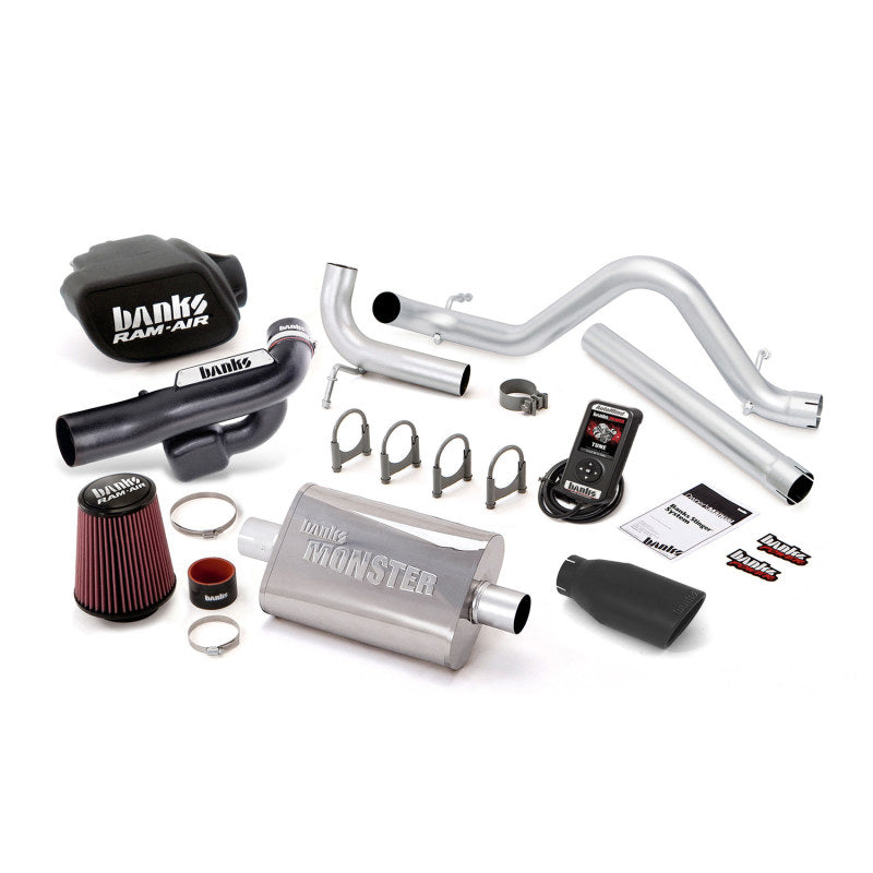 Banks Power 12-14 Jeep 3.6L Wrangler Exhaust Black Tip