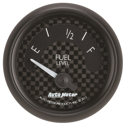 Autometer GT Series 52mm Short Sweep Electronic 73-10 ohms Fuel Level (For most Ford and Chrysler) 8015