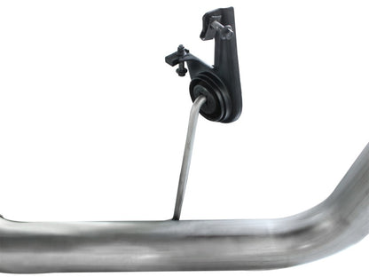 aFe MACHForce XP Exhaust 3in SS Dual Side Exit CB w/ Black Tips 11-14 Ford F150 EcoBoost V6-3.5L TT aFe