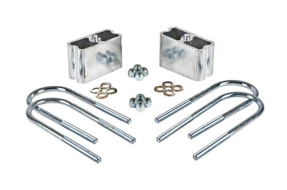 Belltech LOWERING BLOCK KIT 3inch WITH 2 DEGREE ANGLE - eliteracefab.com