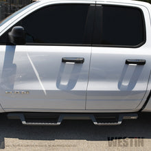 Load image into Gallery viewer, Westin 2019 Ram 1500 Quad Cab Drop Nerf Step Bars - Textured Black - eliteracefab.com