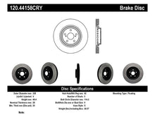 Load image into Gallery viewer, Stoptech 08-18 Toyota Highlander Front Performance Cryo Rotor