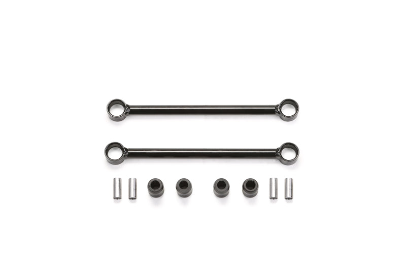 Fabtech 07-18 Jeep JK 4WD 3-5in Front Fixed Sway Bar End Link Kit - eliteracefab.com