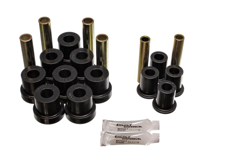 Energy Suspension Gm 4Wd Frt Sprg & Shackle Bush - Black - eliteracefab.com