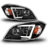 ANZO CHEVY COBALT 05-10/ PONTIAC G5 07-09 PROJECTOR PLANK STYLE HEADLIGHTS BLACK - 121573