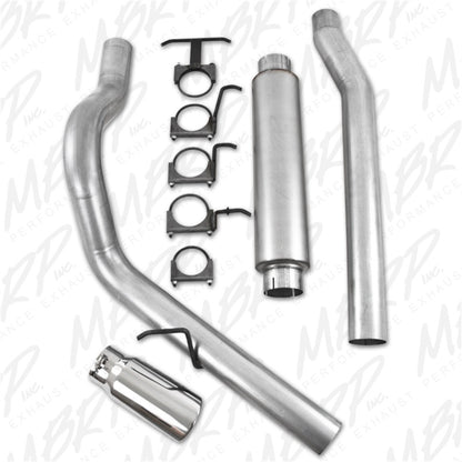 MBRP 2003-2007 Ford F-250/350 6.0L EC/CC Cat Back Single Side (Stock Cat) - eliteracefab.com