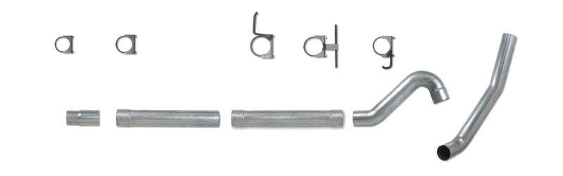 Diamond Eye KIT 4in CB MFLR RPLCMENT PIPE SGL AL: 03-06 FORD 6.0L EXCURSION Diamond Eye Performance