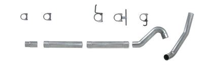 Diamond Eye KIT 4in CB MFLR RPLCMENT PIPE SGL AL: 03-06 FORD 6.0L EXCURSION Diamond Eye Performance