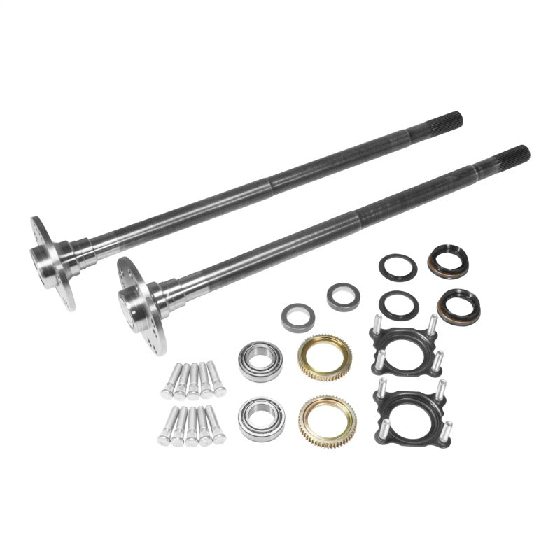 Yukon Chromoly Rear Axle Kit Dana 44 Jeep Rubicon JL Narrow Track 30 Spline w/ e-Locker Yukon Gear & Axle
