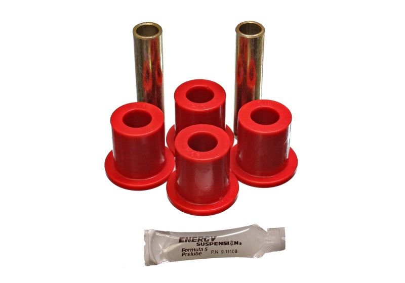 Energy Suspension Rr Spring Frame Shackle Kit - Red