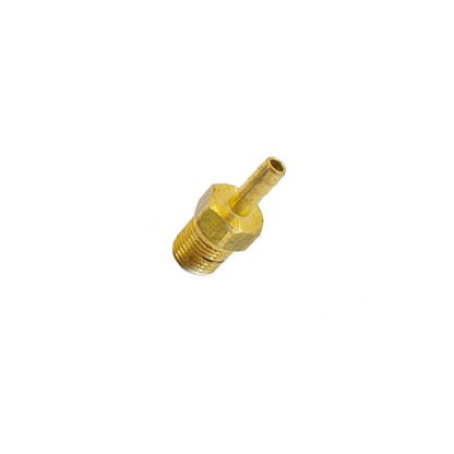 Snow Performance 1/8NPT-1/8 Brass Hose Barb Fitting - eliteracefab.com