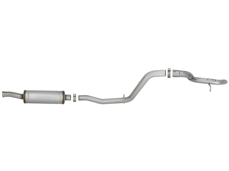 aFe MACH Force-Xp 2.5in 409 SS Catback High-Tuck Exhaust 18-21 Jeep Wrangler (JL) 3.6L 4-Door aFe