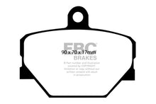 Load image into Gallery viewer, EBC 08+ Smart Fortwo 1.0 Greenstuff Front Brake Pads - eliteracefab.com