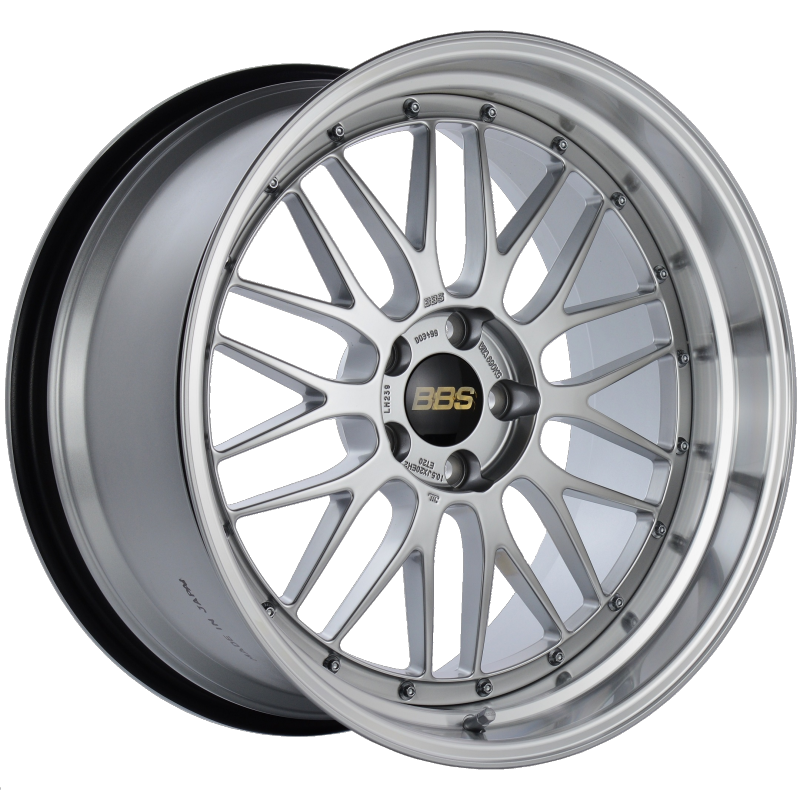 BBS LM 20x10.5 5x114.3 ET20 CB66 Diamond Silver Center Diamond Cut Lip Wheel BBS
