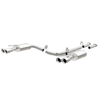 MagnaFlow Cat-Back 11-15 Kia Optima 2.0L/2.4L Sport SS 2.25in Quad Split Rear 4.5in Tips - eliteracefab.com