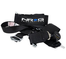 Load image into Gallery viewer, NRG SFI 16.1 5PT 3in. Seat Belt Harness / Cam Lock - Black - eliteracefab.com