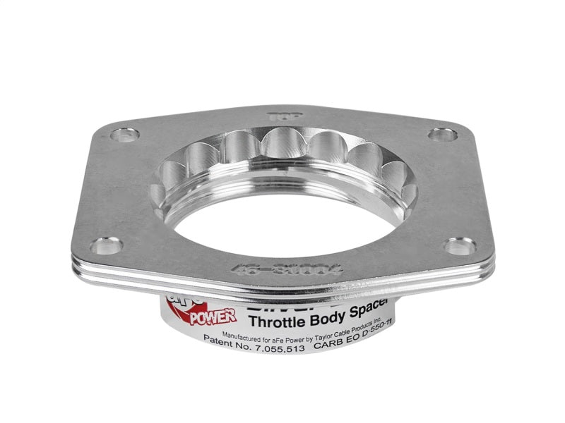 aFe Silver Bullet Throttle Body Spacers BMW M3 (E36) 92-99 L6 3.0/3.2L *96-99 3.2L - 50 State Legal* - eliteracefab.com