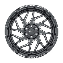 Load image into Gallery viewer, Weld Off-Road W117 20X10 Fulcrum 8X165.1 ET13 BS6.00 Gloss Black MIL 125.1