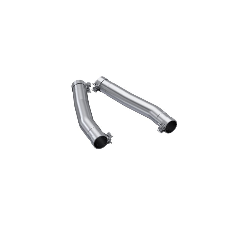MBRP 15-22 Dodge Challenger/Charger 6.7L & 17-22 5.7L Stainless Steel 3in Muffler Bypass Pipe T409 - eliteracefab.com