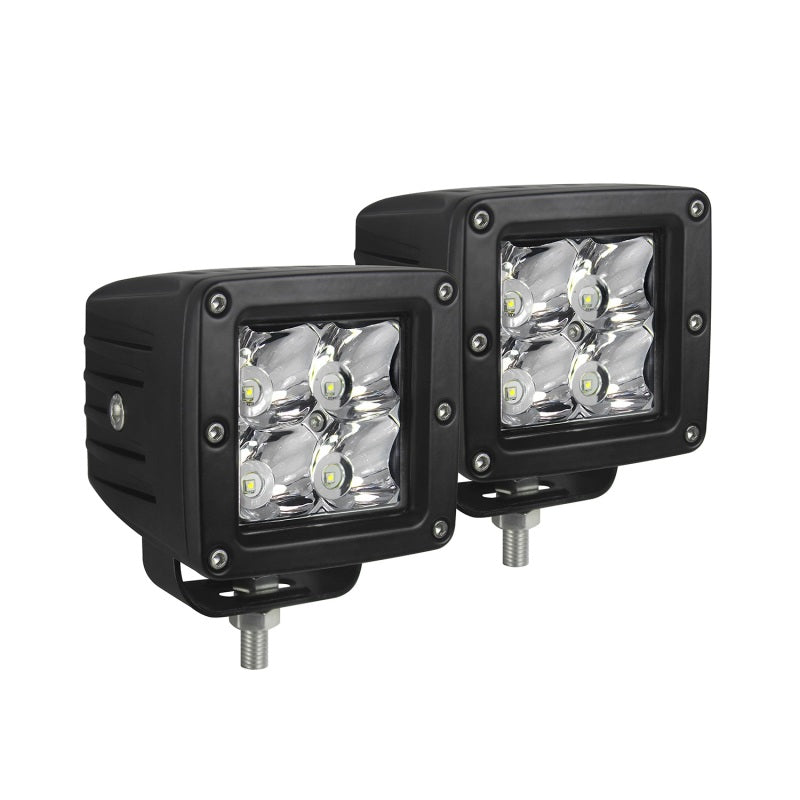 Westin Compact LED -4 5W Cree 3 inch x 3 inch (Set of 2) - Black Westin