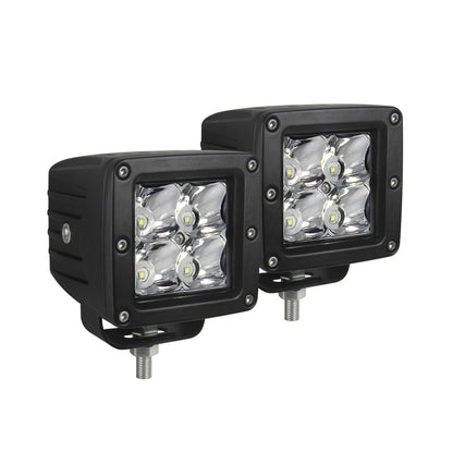 Westin Compact LED -4 5W Cree 3 inch x 3 inch (Set of 2) - Black Westin