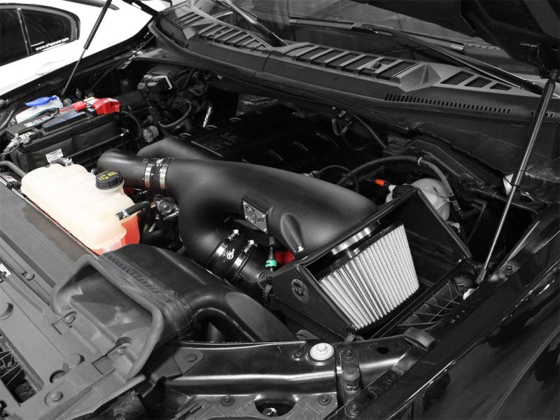 aFe MagnumFORCE Pro DRY S Stage-2 Intake System 16 Ford F-150 EcoBoost V6-2.7L/3.5L (tt) - eliteracefab.com