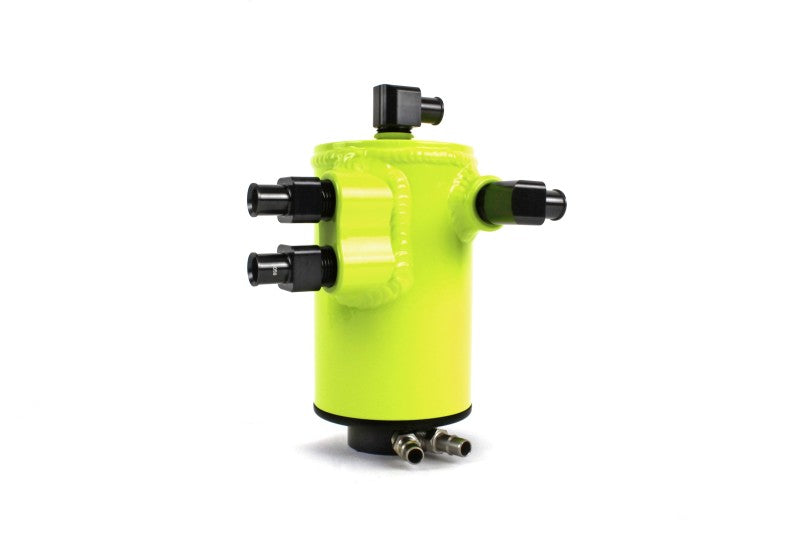 Perrin 08-14 Subaru WRX/STI Air Oil Separator - Neon Yellow - eliteracefab.com