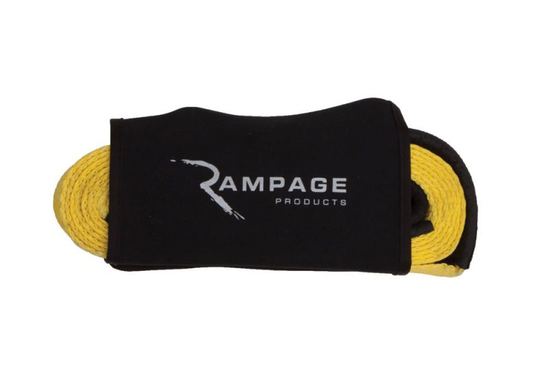 Rampage 1955-2019 Universal Recovery Trail Strap 2ftX 30ft - Yellow - eliteracefab.com