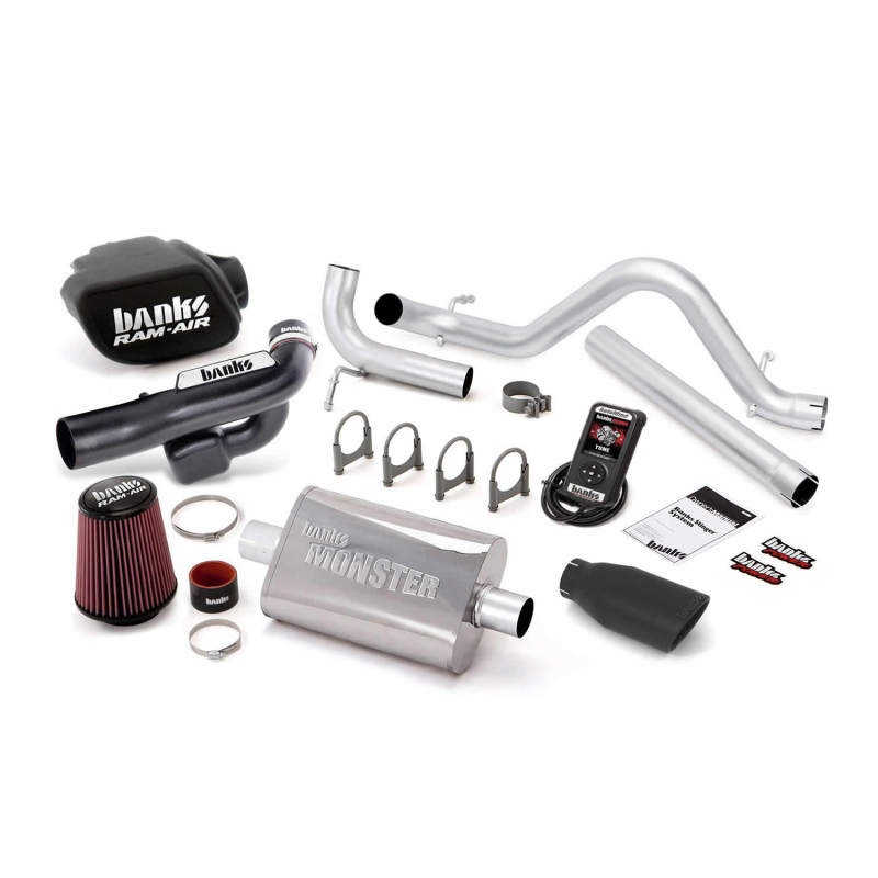 Banks Power 12-14 Jeep 3.6L Wrangler Exhaust Black Tip