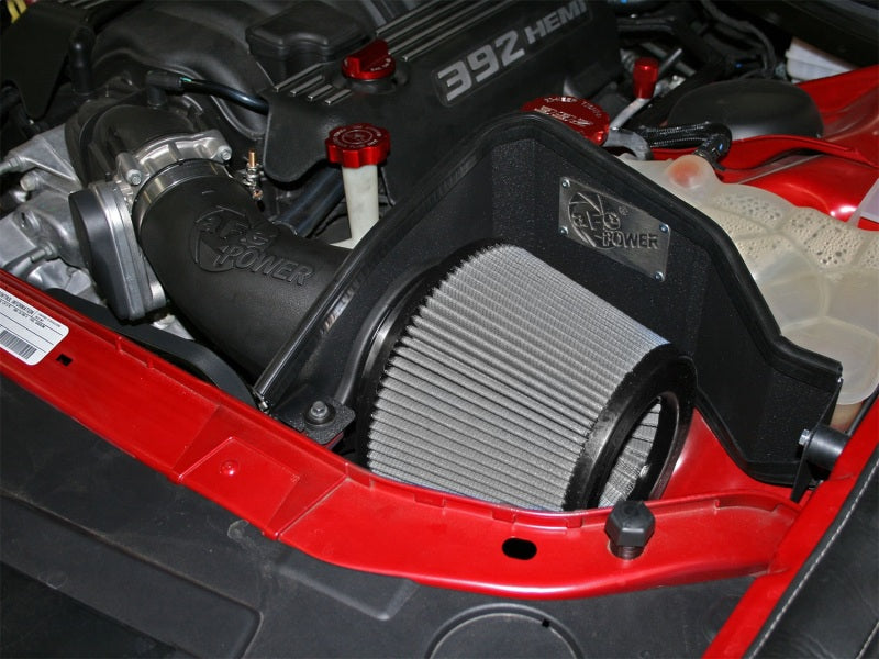 aFe MagnumFORCE Intake Stage-2 Pro DRY S 11-12 Dodge Challenger/Charger/Chrysler 300, SRT8 V8 6.4L - eliteracefab.com