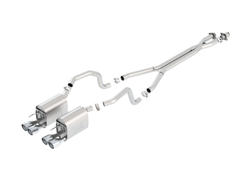 Borla 09-11 Chevrolet Corvette 6.2L V8 Aggressive ATAK Catback Exhaust - eliteracefab.com