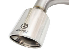 aFe 11-16 Scion TC L4-2.5L 304SS 2-1/4in to 2-1/2in Axle-Back Takeda Exhaust w/ Polished Tip - eliteracefab.com
