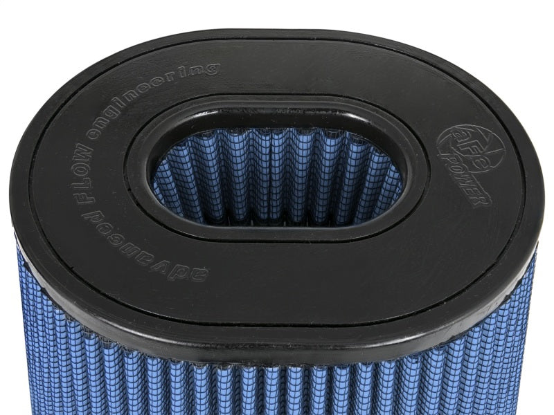 aFe Magnum FLOW Pro 5R Replacement Air Filter F-4.5 / (9 x 7.5) B / (6.75 x 5.5) T (Inv) / 9in. H - eliteracefab.com