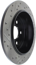 Load image into Gallery viewer, StopTech Power Slot 07-13 Jeep Wrangler Rear Left Drilled &amp; Slotted Rotor