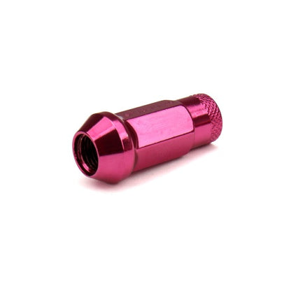 WHEEL MATE MUTEKI SR48 OPEN END LUG NUTS – PINK 12×1.25 48MM - eliteracefab.com