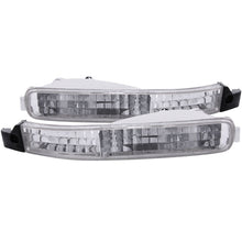 Load image into Gallery viewer, ANZO USA Honda Accord Euro Parking Lights Chrome; 1992-1993 - eliteracefab.com