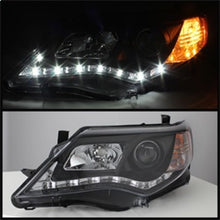 Load image into Gallery viewer, Spyder Toyota Camry 12-14 Projector Headlights DRL Blk High 9005 (Not Included PRO-YD-TCAM12-DRL-BK - eliteracefab.com