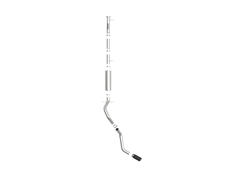 aFe Apollo GT Series 3in 409SS Cat-Back Exhaust w/ Black Tip 2020 GM 2500/3500HD V8 6.6L L8T - eliteracefab.com