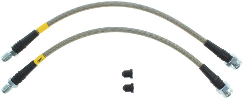 StopTech 00-04 Ferrari F360/04-05 F360 Stradale Rear Stainless Steel Brake Line Kit - eliteracefab.com