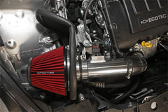 Spectre 11-15 Chevy Cruze 1.4L Air Intake Kit - Polished w/Red Filter - eliteracefab.com