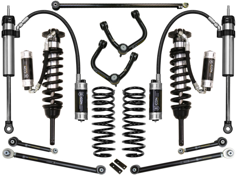 ICON 2010+ Toyota FJ/4Runner 0-3.5in Stage 7 Suspension System w/Tubular Uca - eliteracefab.com