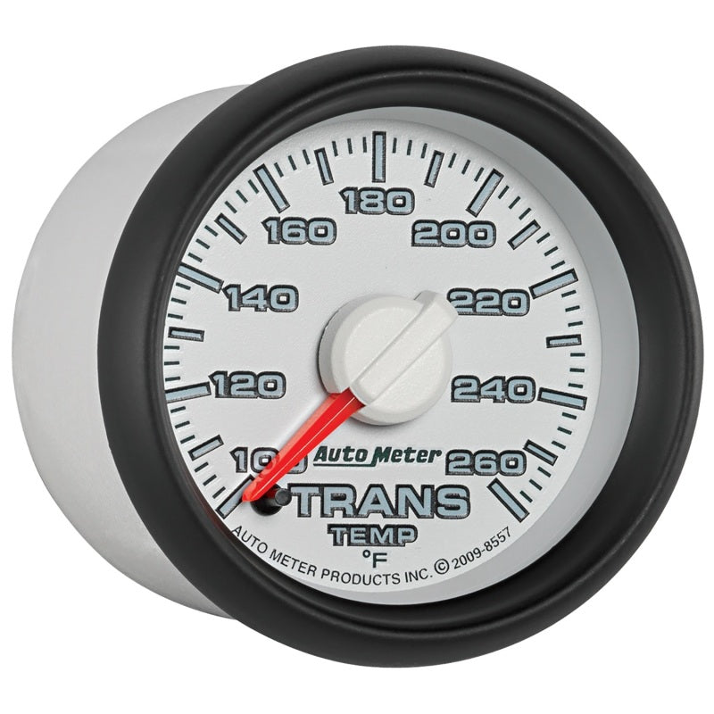 Autometer Performance Dodge 52.4mm 100-260 Deg F Trans Temp Gauge 8557