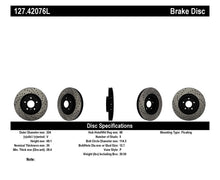 Load image into Gallery viewer, StopTech Slotted &amp; Drilled Sport Brake Rotor - eliteracefab.com