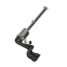 Load image into Gallery viewer, MBRP 09-14 Ford F150 Pre-Axle 4.5in OD Tips Dual Outlet 3in Black Coated Cat Back Exhaust - eliteracefab.com