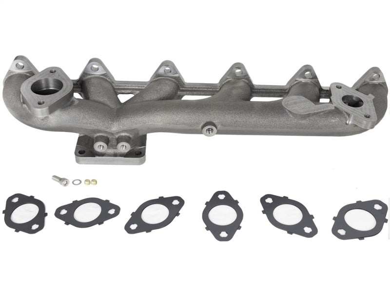 aFe Power BladeRunner Ductile Iron Exhaust Manifold w/ EGR 07.5-15 Dodge Diesel Trucks L6-6.7L (td) - eliteracefab.com