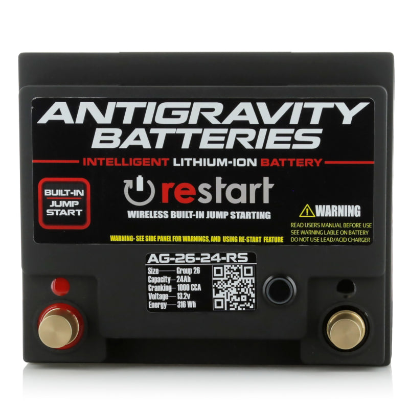 Antigravity H6/Group 48 Lithium Car Battery w/Re-Start - eliteracefab.com