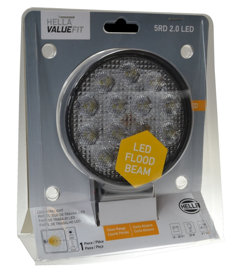 Hella ValueFit Work Light 5RD 2.0 LED MV CR LT - eliteracefab.com