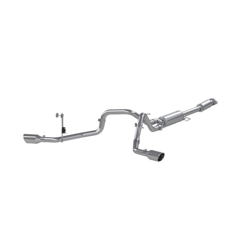 MBRP 2021+ Ford F-150 5.0L/3.5L/ 2.7L Ecoboost 3in Cat Back 2.5in Dual Split Exit T409 Exhaust - eliteracefab.com